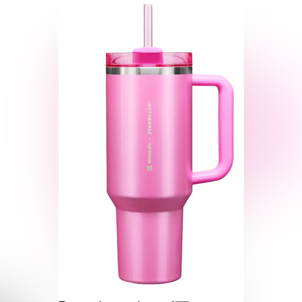 MWT: Winter Pink, Stanley x Starbucks (Target Exclusive) Quencher 40oz Tumbler